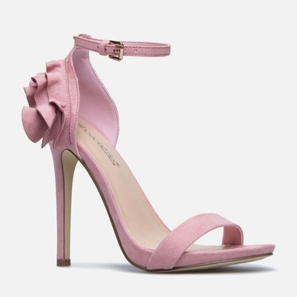 Shoes - Heeled sandals soft pink color